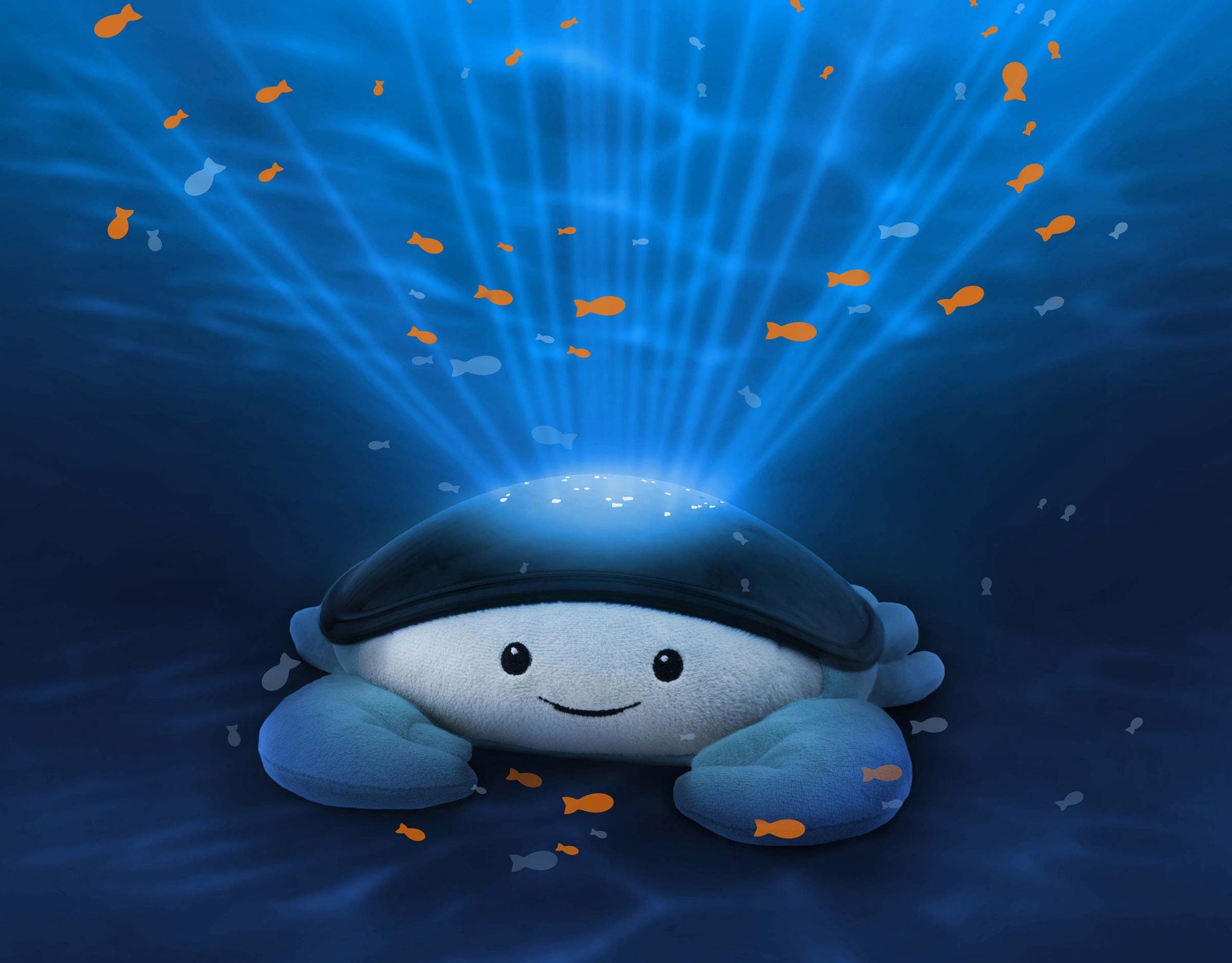 ZAZU Bedtime Projector - Cody The Crab With Ocean Projections