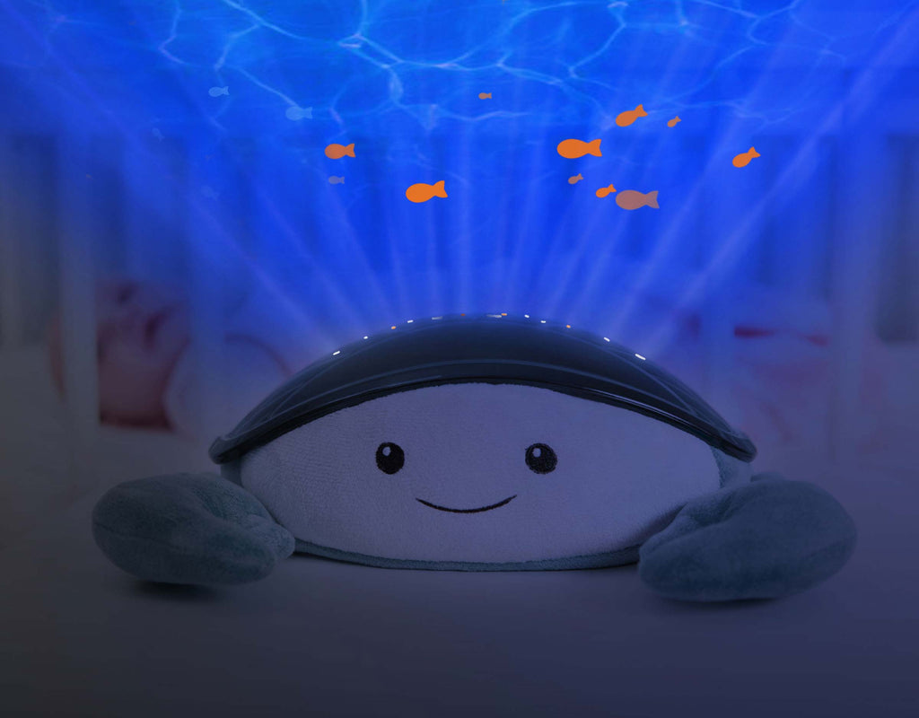 ZAZU Bedtime Projector - Cody The Crab With Ocean Projections