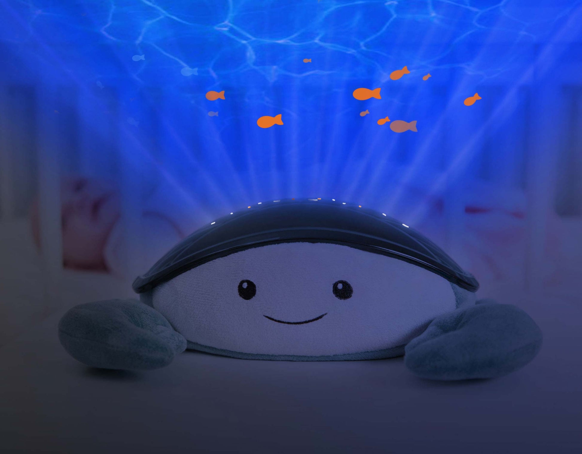 ZAZU Bedtime Projector - Cody The Crab With Ocean Projections
