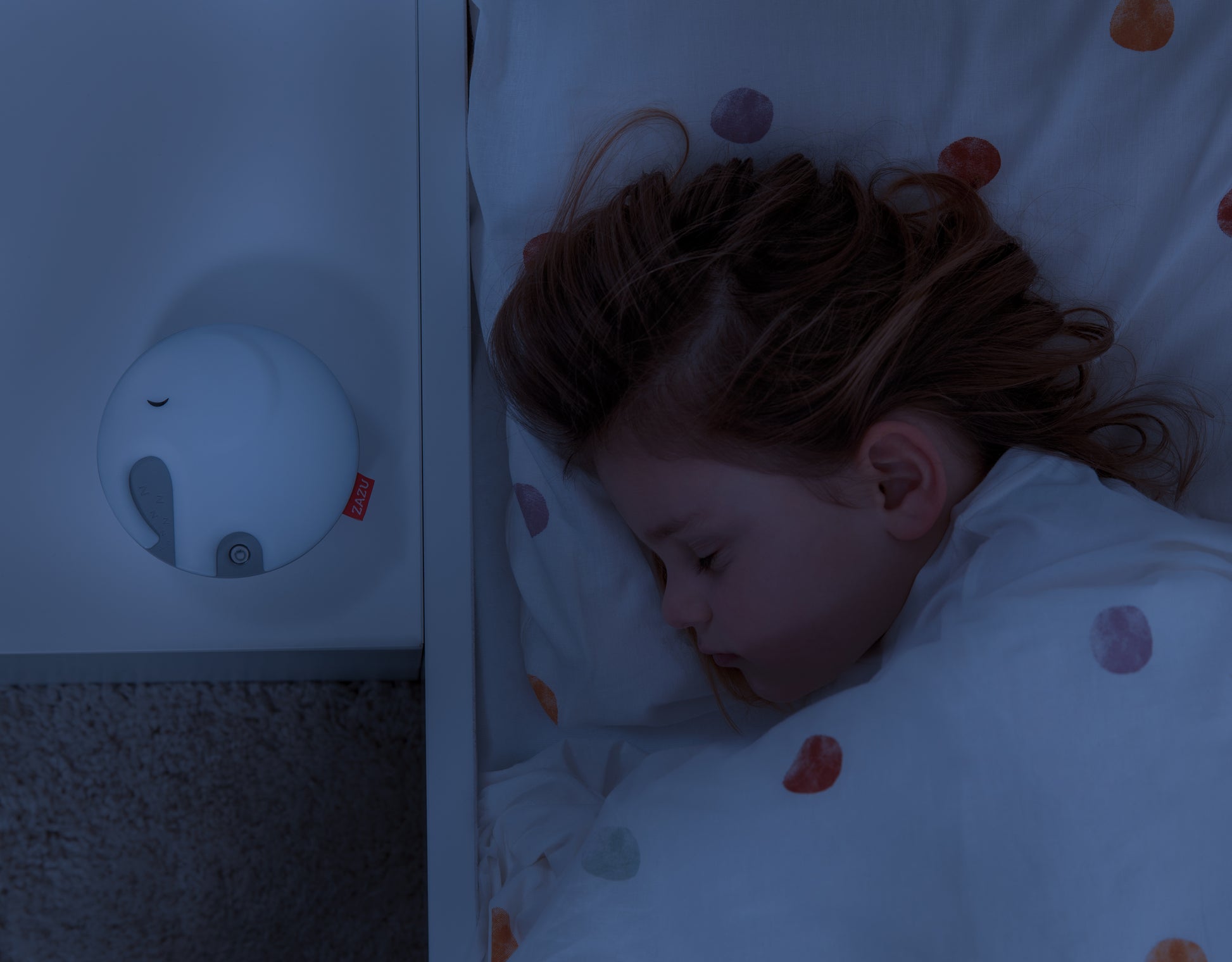 ZAZU Nightlight and White Noise Machine - Emmy The Elephant With Breathing Light