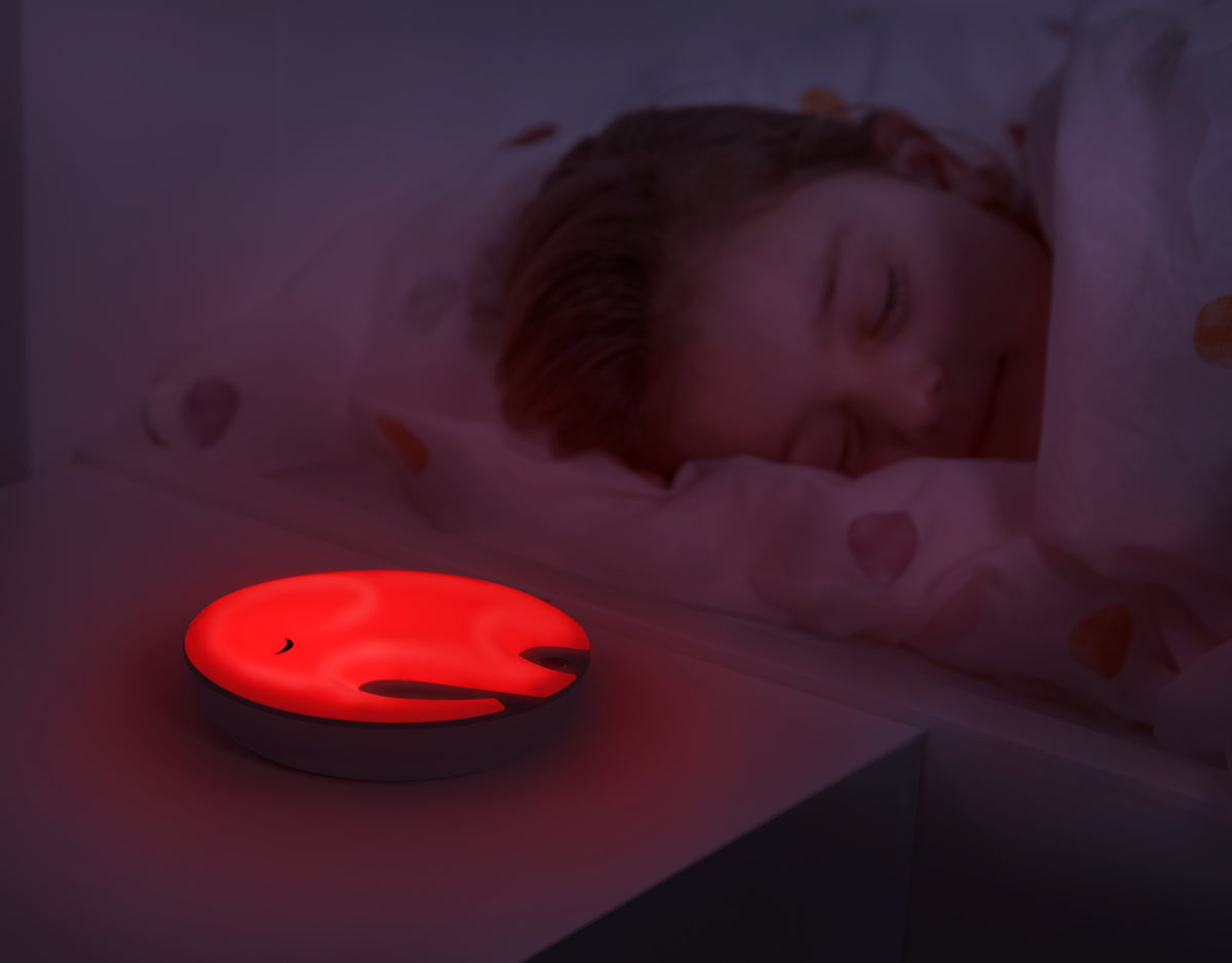 Nightlight and White Noise Machine - Emmy The Elephant With Breathing Light