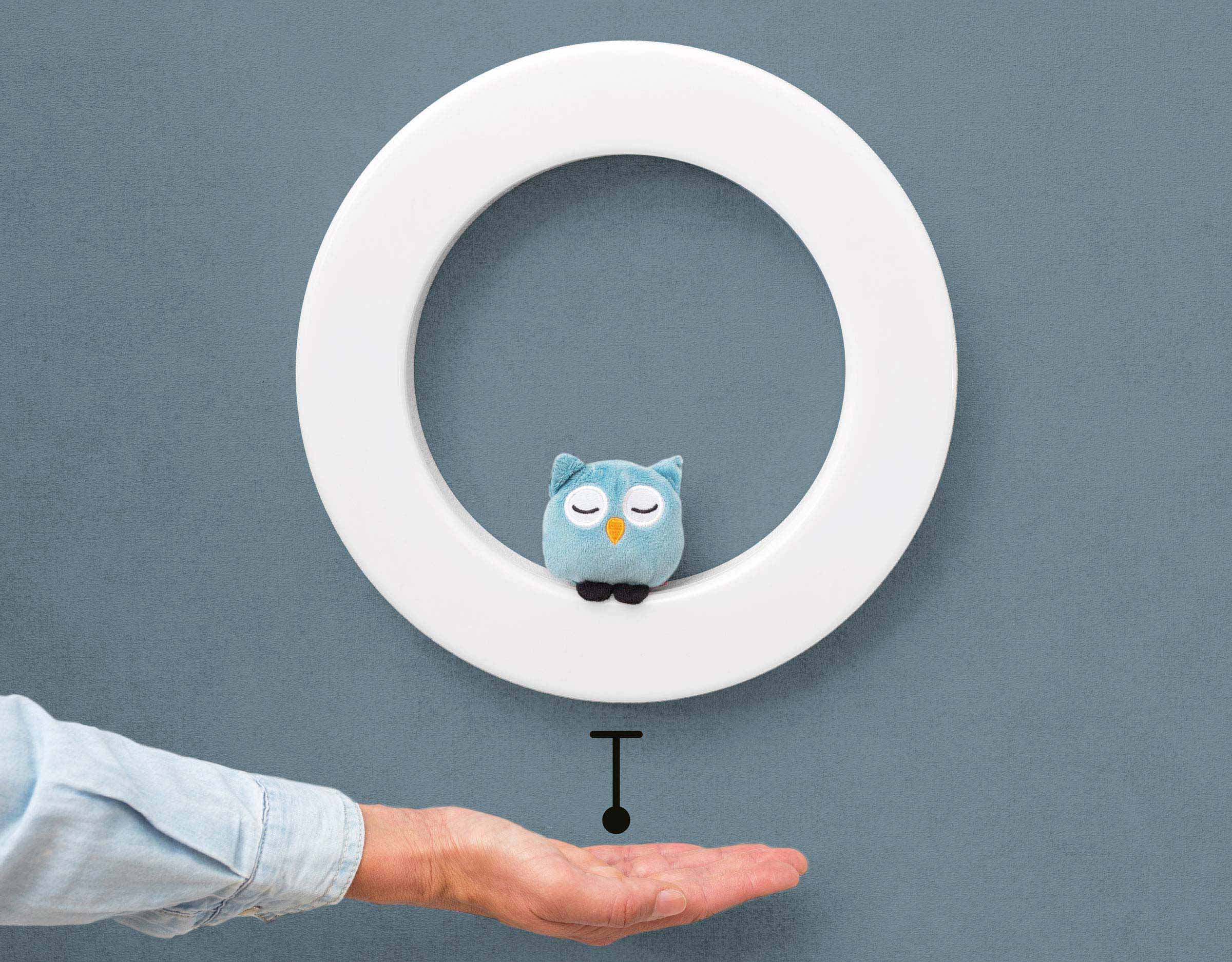 ZAZU Nightlight - Wall Light With 3 Soft Toys