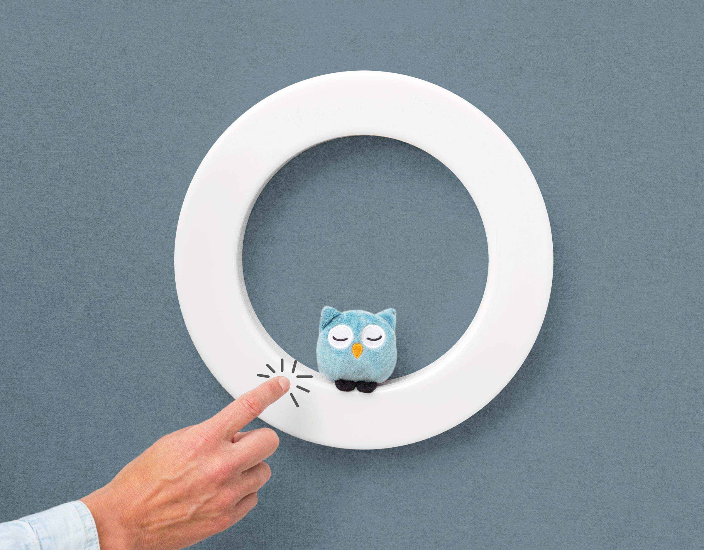 ZAZU Nightlight - Wall Light With 3 Soft Toys