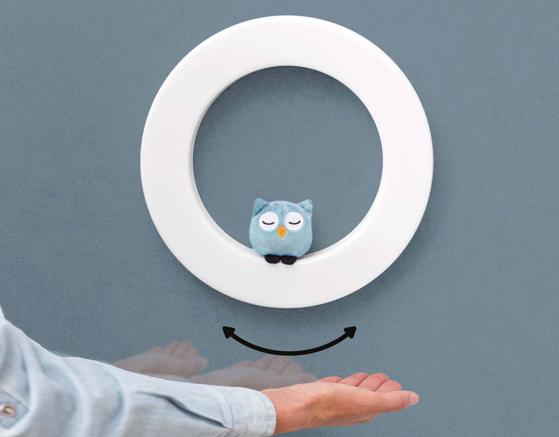 ZAZU Nightlight - Wall Light With 3 Soft Toys