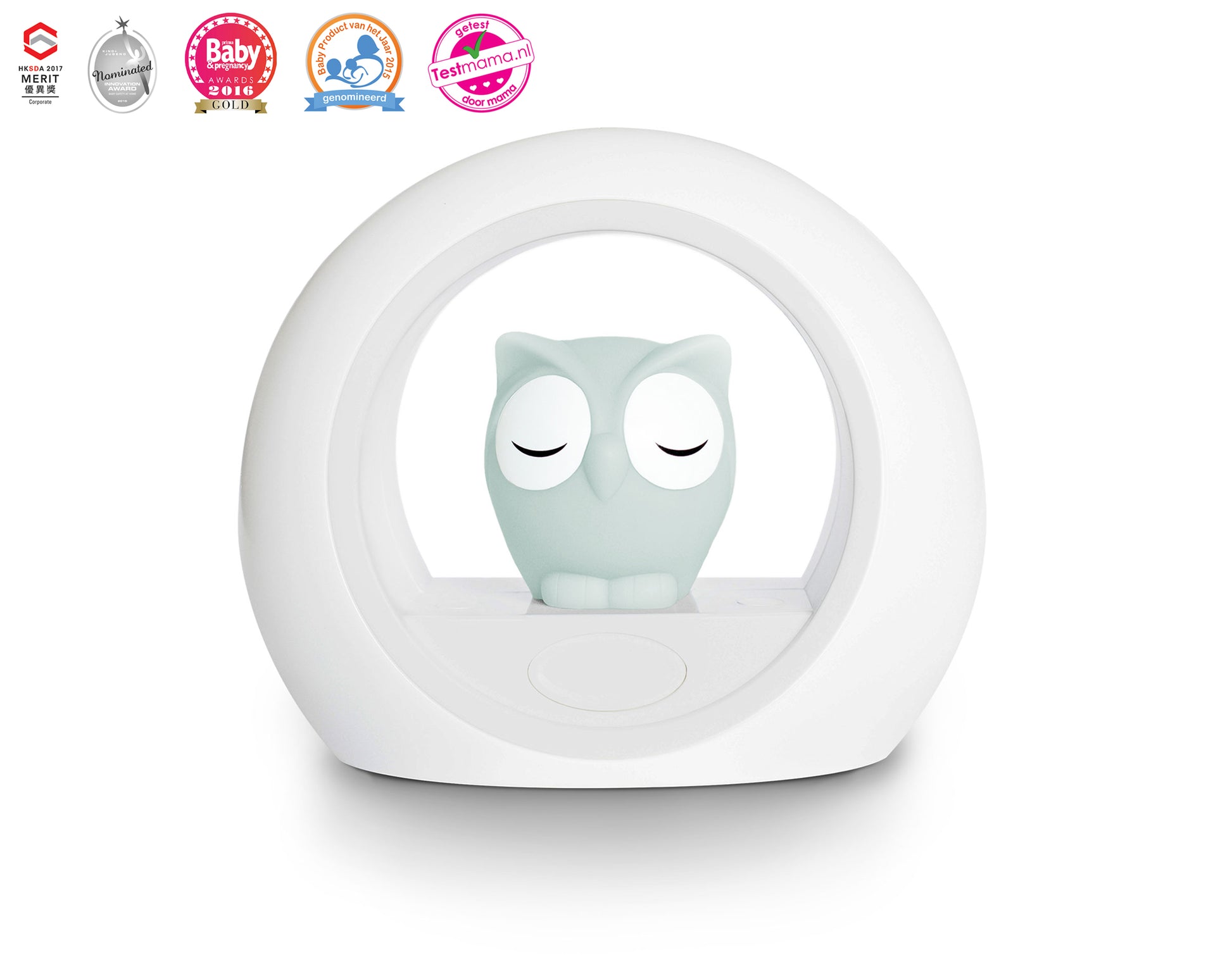 ZAZU Nightlight - Lou The Owl (Grey)