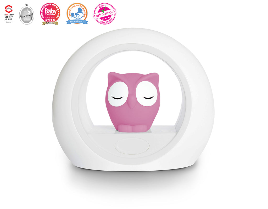 ZAZU Nightlight- Lou The Owl (Pink)