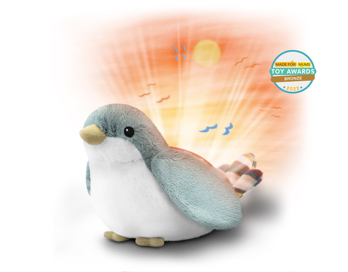 Bedtime Projector - Shally the Sparrow With Sunset Projections