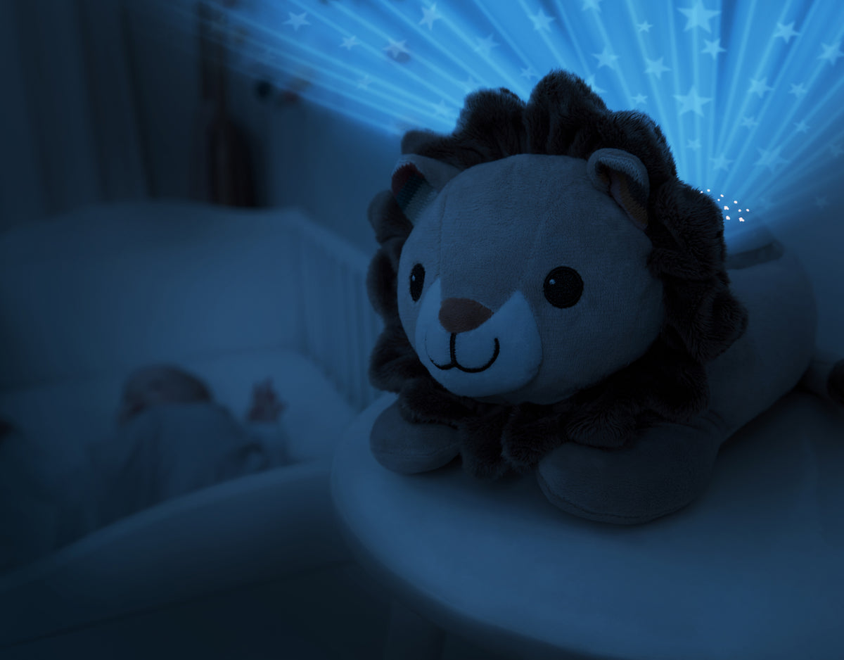 Bedtime Projector - Leo The Lion With Star Projections