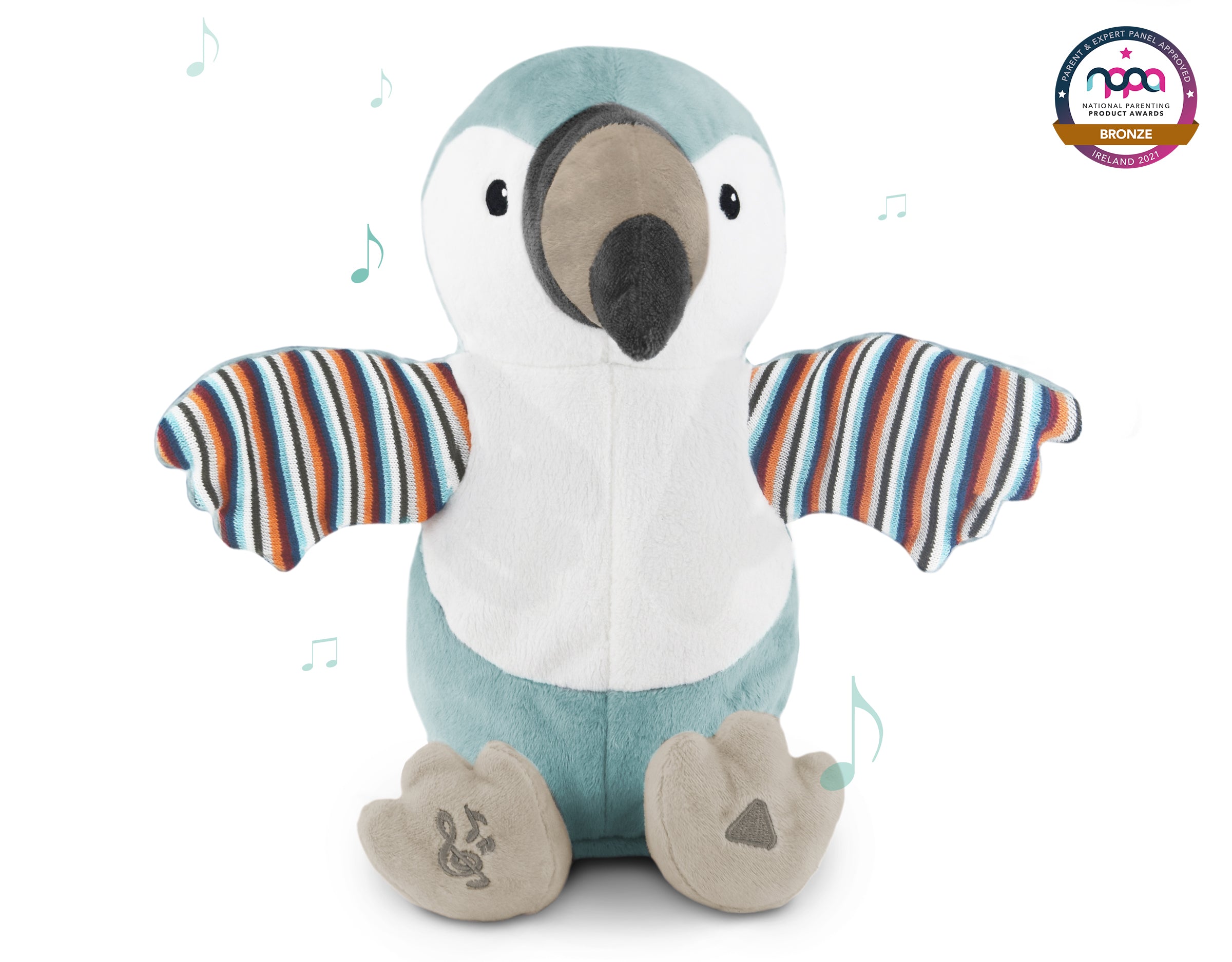 ZAZU Soft Toy - Timo The Clapping Toucan