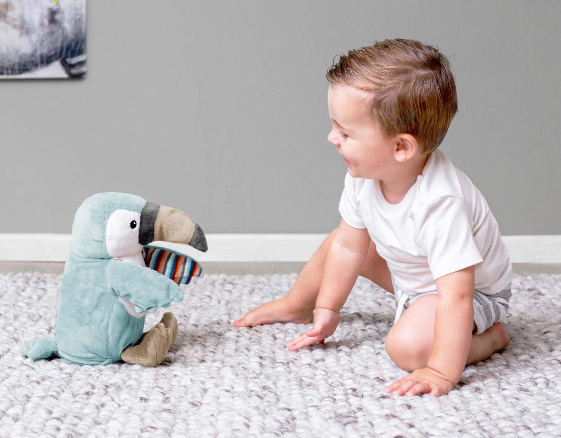 ZAZU Soft Toy - Timo The Clapping Toucan
