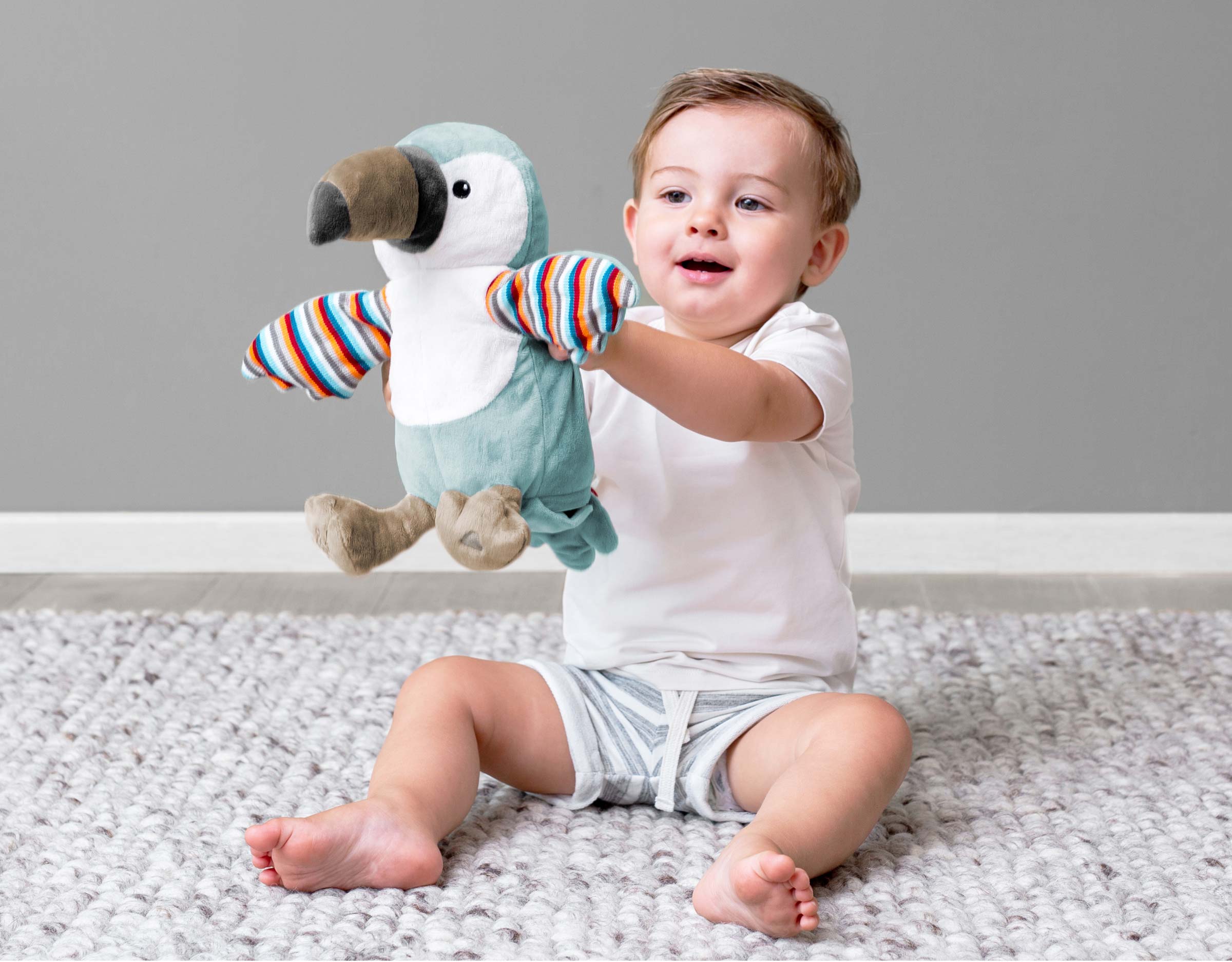 ZAZU Soft Toy - Timo The Clapping Toucan