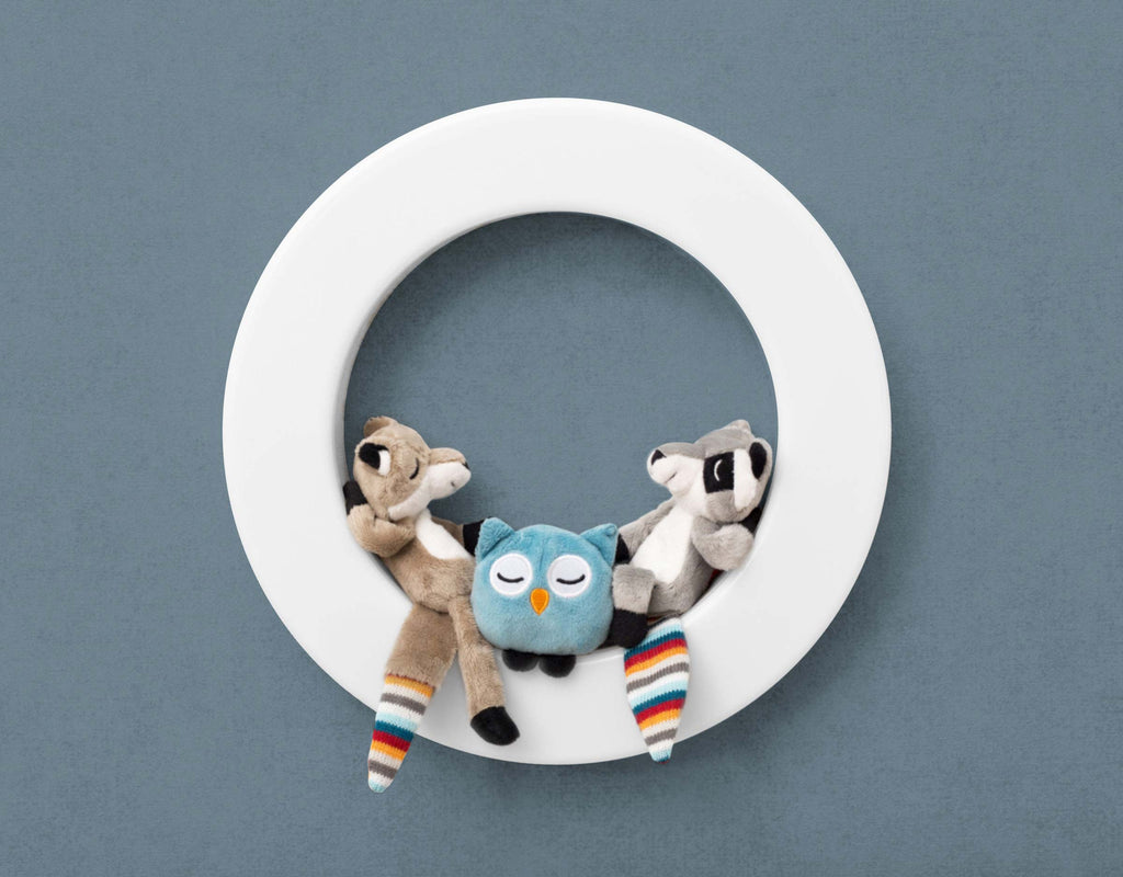 ZAZU Nightlight - Wall Light With 3 Soft Toys
