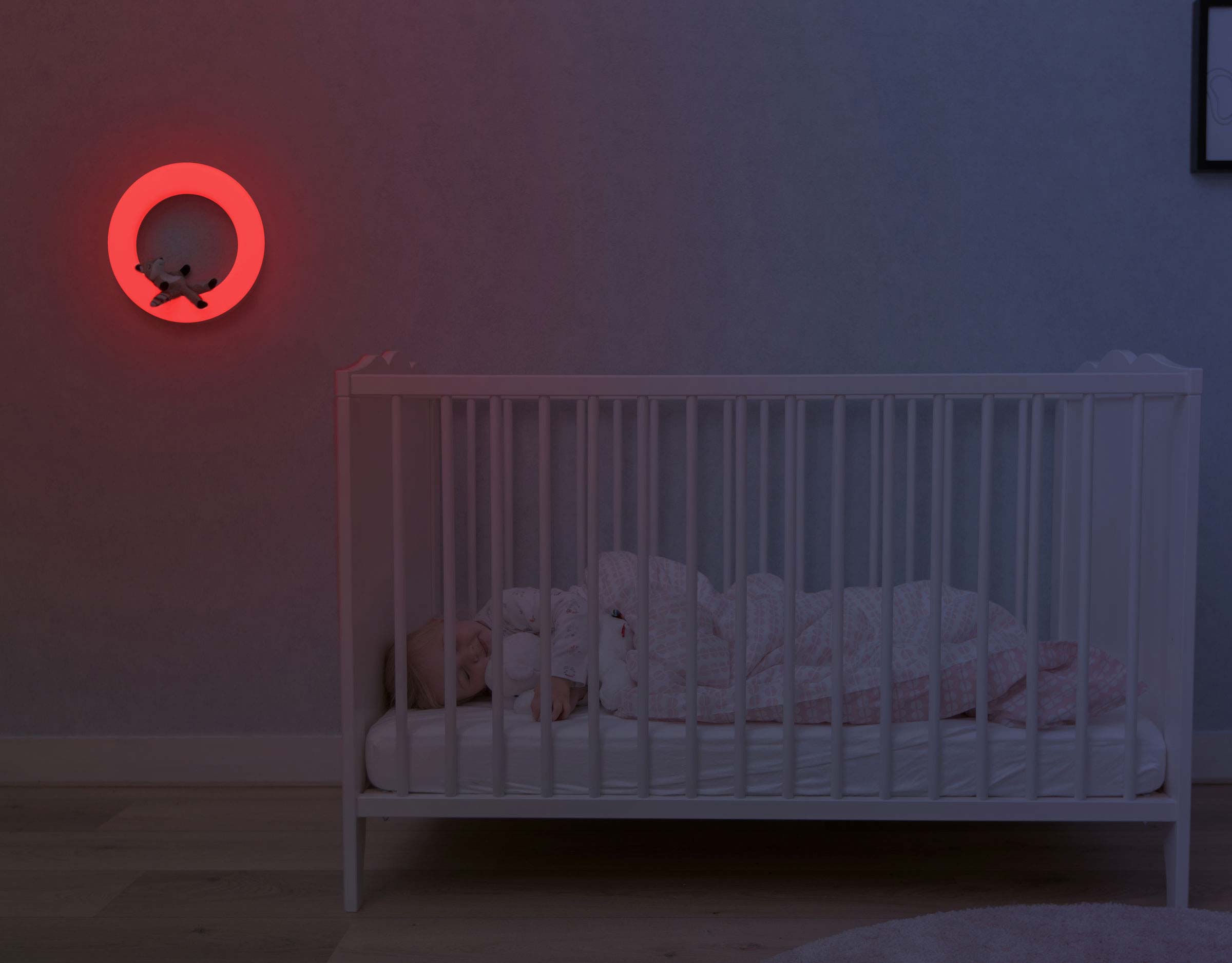 ZAZU Nightlight - Wall Light With 3 Soft Toys