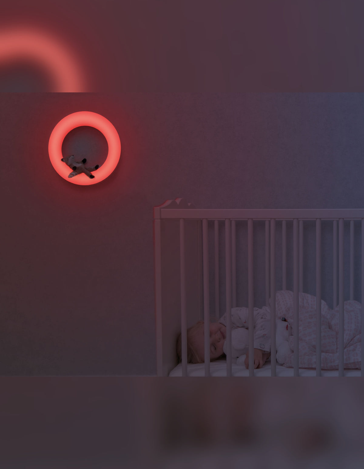 Nightlight - Wall Light With 3 Soft Toys
