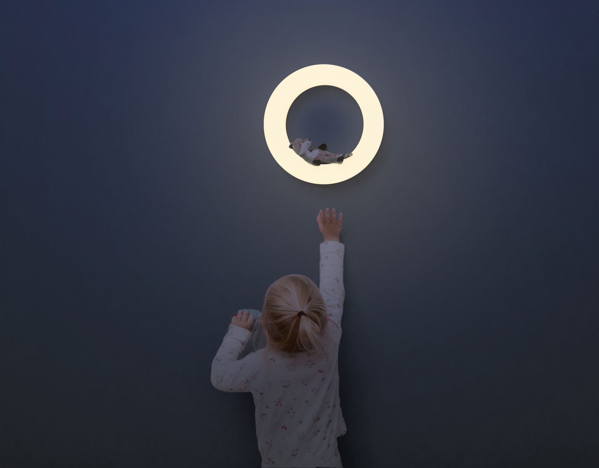 ZAZU Nightlight - Wall Light With 3 Soft Toys