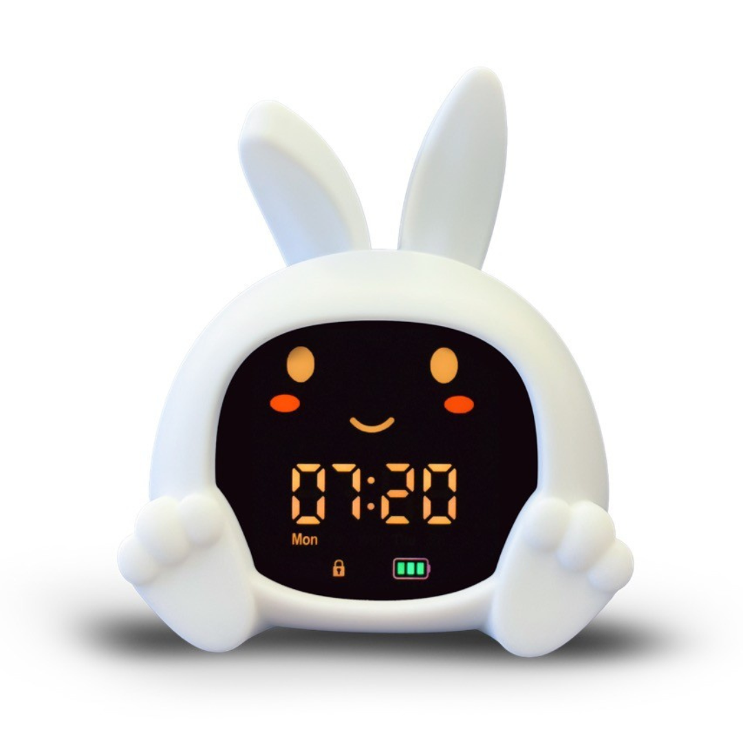 ZAZU Sleep Trainer Clock - Sarah the Rabbit