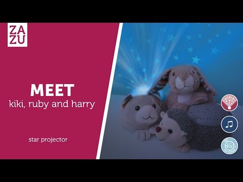 ZAZU Bedtime Projector - Leo The Lion With Star Projections