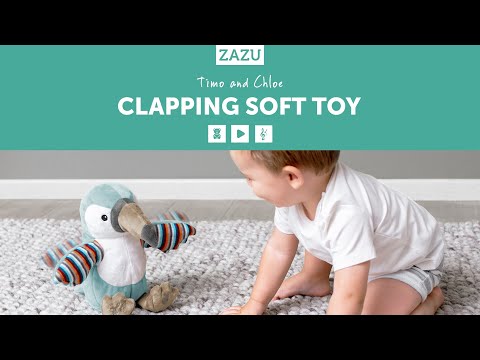 ZAZU Soft Toy - Timo The Clapping Toucan