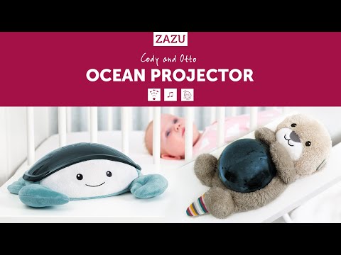 ZAZU Bedtime Projector - Otto The Otter With Ocean Projections